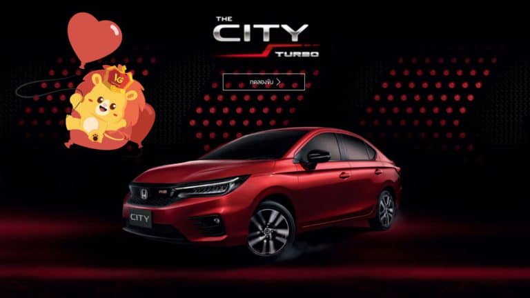 Honda City ราคาผ่อน ดาวน์