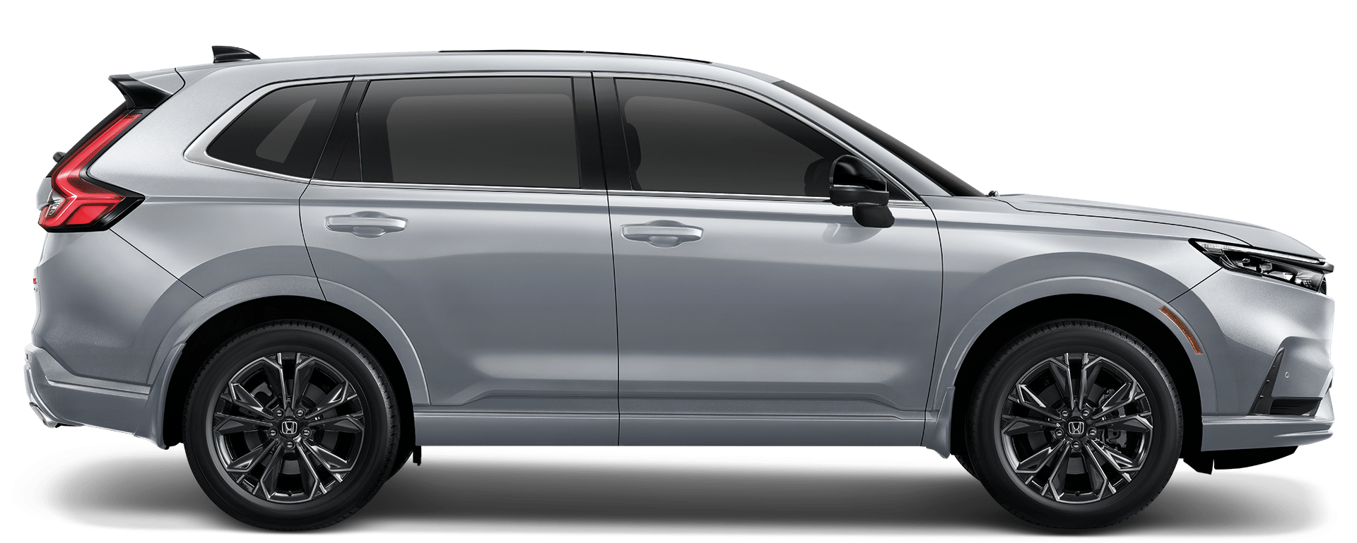 Honda CRV สีเงินลูนาร์ (เมทัลลิก)