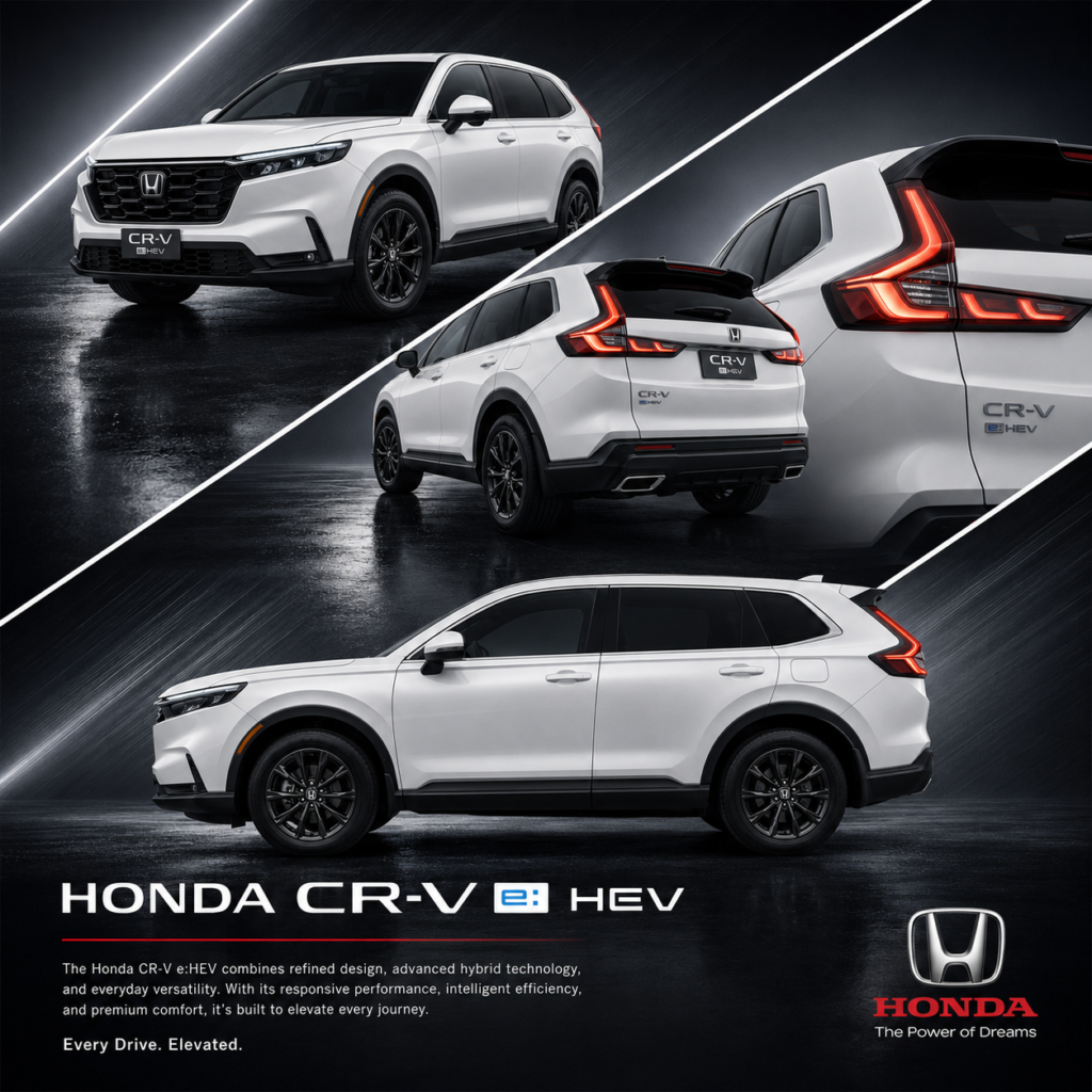 Honda CR-V รถ SUV สำหรับครอบครัวที่ขับสบาย ใช้งานง่าย และตอบโจทย์ทุกวัน